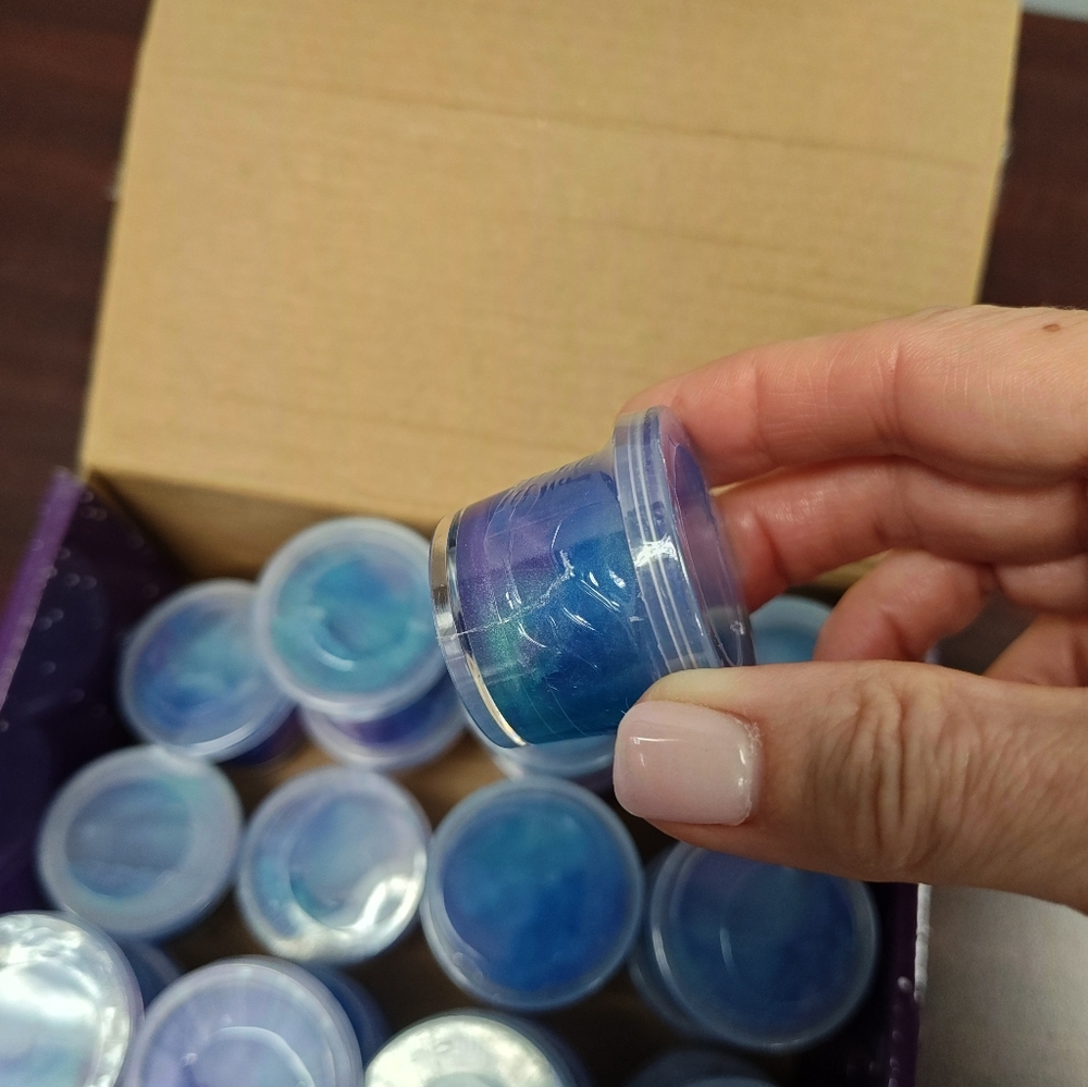 Mini Marbled Galaxy Slime - Lot of 22